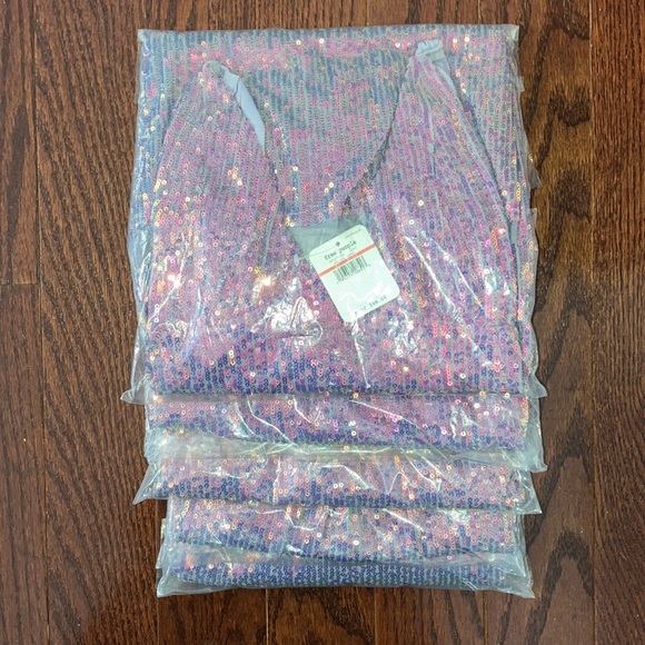 NWT Free People Gold Rush Mini Dress in Lilac - Picture 11 of 12